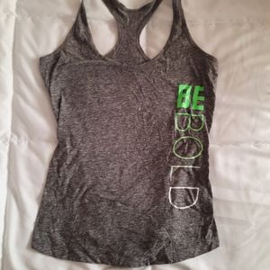 ❤️ Old Navy gray Activewear tank top size S